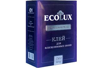 Клей Ecolux для обоев флизелиновый 250гр /20/