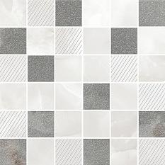 Вставка Азори Opale Grey Mosaic мозаика 30*30