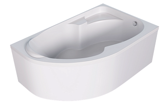 Ванна акрил Диана белая 1,5*0,9м правая каркас+панель V-195л в620ш900г450мм ///