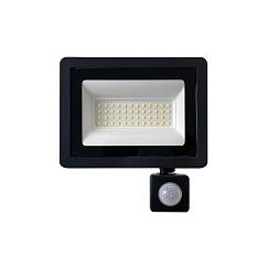 Прожектор светодиодный 50W + датчик движениия IP44 Saffit 29524