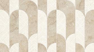 Вставка ЛБ Керамика Лиссабон бежевая 1645-0145 25*45 /8/