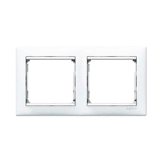 Легранд Валена белая установочная рамка 2-я 774452