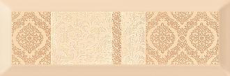 Вставка Грация-Керамик/Юнитайл Лакруа бежевая 02 10*30 ///