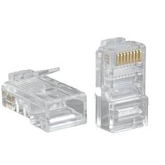 Коннектор джек RJ45 для витой пары упаковка 10шт /SQ0561-0006