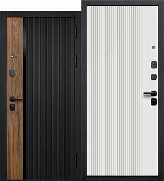 Дверной блок метал Кантри 9-2 205*86 1,4мм правая эмалит белый 2 замка