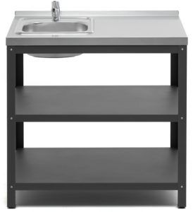 Cтол с мойкой PATIO S850М 855*540*864мм — фото в Интердекор
