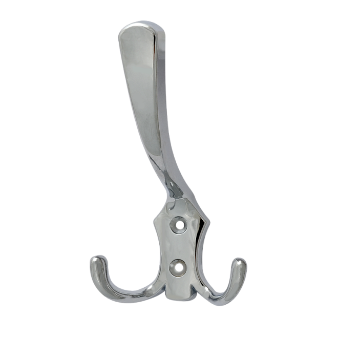 Крючок №10/9 3-х рожковый 125х75 хром/702С/306/9