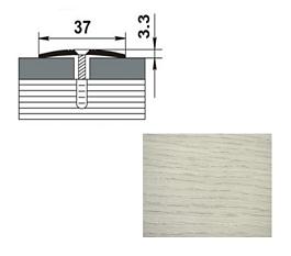 Порог стык ПС03.1350.105 1,35м 37*3,3мм дуб арктик/6/