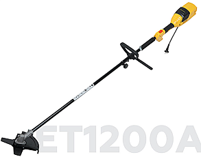 Триммер электрический Чемпион 1,2кВт ЕТ1200А леска 1,6-2,4мм 23/43см 5,7кг