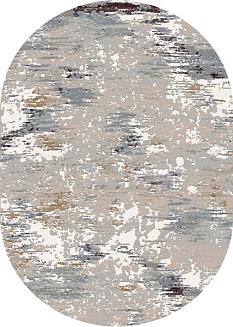 Ковер Оптимист 0,8*1,5 22732_24346 беж ОВАЛ /Абстр/