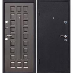Дверной блок метал Йошкар-1 205*86 1мм левая  венге 2 замка