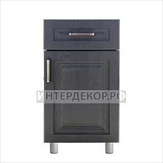 Мебель для кухни фреза Квадро африканский лапачо графит стол ТР-400/2 ш400хг466хв820 лдсп 