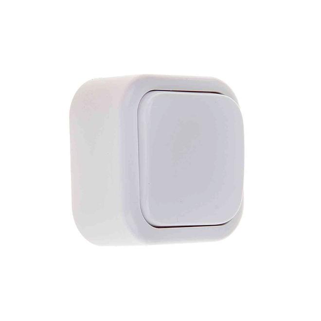 Валентина белый выключатель 1оп а16-038/60/