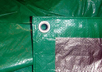 Тент тарпаулин 4*8м плотность 120гр/м2