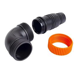 Уголок дренажника 1 /1/2" х 25-32-40мм штуцер Джил