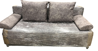 Диван еврокнижка Антонио-3 1450*1900 нпб 2к хази серый