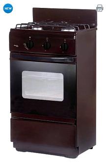 Плита газовая Лада Nova СG32013B коричневая ш50г40в85 2 горелки щиток газ-контроль духовки