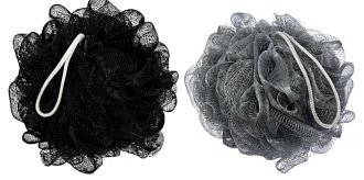 Мочалка бант гигант d-150мм /33418/11-649/