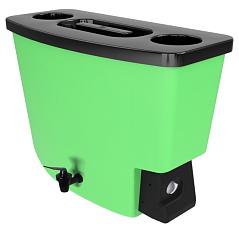Водонагреватель электрический для рукомойника Эвбо-15л зеленый с нагревательным теном 1250Вт