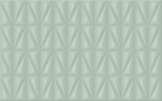 Керамическая плитка стена Грация-Керамик/Юнитайл Конфетти зеленая 02 25*40 низ