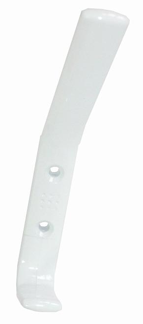 Крючок двойной 150мм белый 51