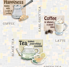 Обои Саратов виниловые 0,53*10м Завтрак 04 /9/