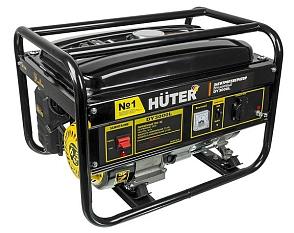 Генератор 220В Huter DY3000L/DY3.0A 15л 0,4л/ч 2,5/2,8кВт 43кг