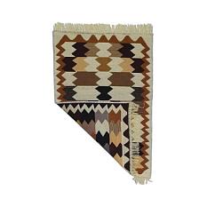 Ковер хлопковый Kilim Gold 0,8*1,5 57334 сер