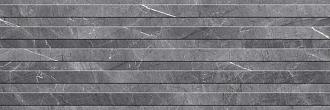 Керамическая плитка стена Керамин Канон 1Д серая 30*90*1,05