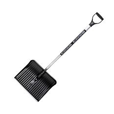 Лопата для уборки снега пластиковая с планкой №1 с/ч 500*400