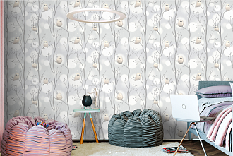 Обои Палитра HC виниловые на флизелине горячего тиснения 1,06*10м 72161-14 Мечтать /8/ 
