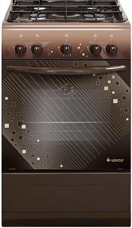 Плита газовая Гефест 5100-0018 коричневая ш50г58,5в85 щиток термоуказатель духовки газ-контроль духовки
