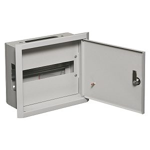 Щит металл ЩРВ-12 мод с замком IP31 275х320х120 SQ0905-0002 — фото в Интердекор
