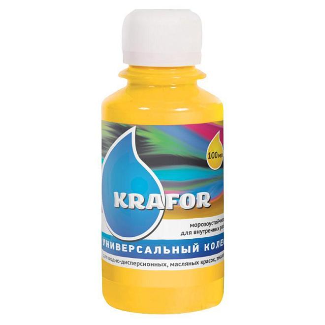 Колер К№02 желтый 100мл Крафор