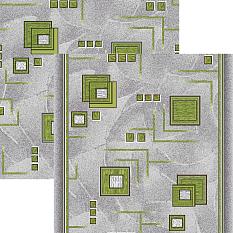 Палас Войлок 2,5*5,5 970 зел /Абстр/