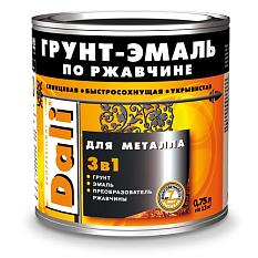 Эмаль по ржавчине Dali 3в1 слоновая кость RAL 1014 0,75л /6/Рогнеда