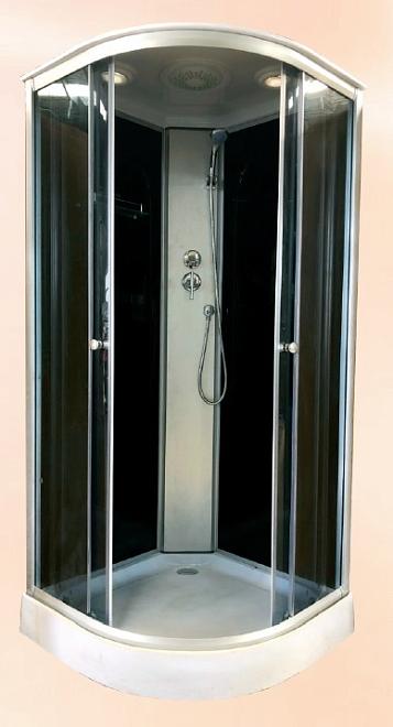 Душевая кабина 281В 90*90*15*215 тонир стекло БЕЗ ЭЛЕКТРИКИ