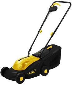 Газонокосилка электрическая Huter 1100Вт ELM1100 32см 3ур 35л травосборник пластик