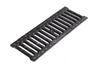 Решетка Aquastock 31513С чугунная щелевая РЧЩ 50*19,7 DN150 д500 ш197 в21мм