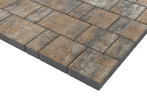 Плитка вибропрессованная Мозаика каньон колормикс 100*200,200*200,300*200*60мм /1,2м2 пласт/Тула — фото в Интердекор
