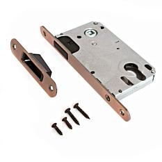 Замок врезной ЗВ 5300-М- АС/25М-85мм медь под ключ