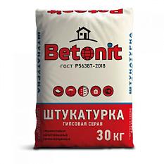 Сух смес штукатурка Бетонит гипсовая серая 30кг /45/