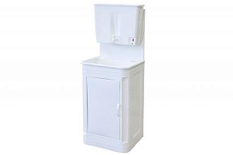 Рукомойник электрический пластик Чистюля пластиковая мойка белый 1,25кВт 17л