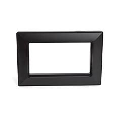 Stekker Катрин черная установочная рамка 2-я без перемычки PFR00-7012-005 50046