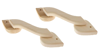 Ручка дверная Капля 29см 2шт в комплекте //д РАСПРОДАЖА