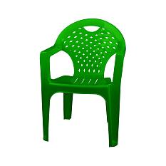 Кресло садовое Пластик 585*540*800мм зеленый М2609
