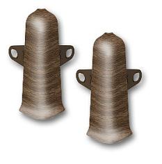 Угол наружный 291 к напольному плинтусу с кабель-каналом 85мм