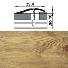 Порог угол ПР02.1350.081 1,35м 39,4*10мм сосна/6/ 
