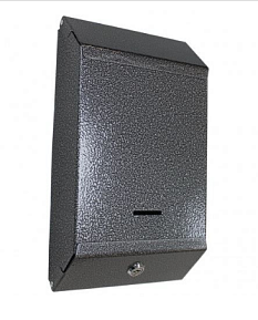 Ящик почтовый металлический с замком 32*19 /6038/ антик/серебро