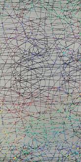 Панель ПВХ 68193 Нити/Паутинка металлизированная 2,7*0,25*0,01м&nbsp;&nbsp;